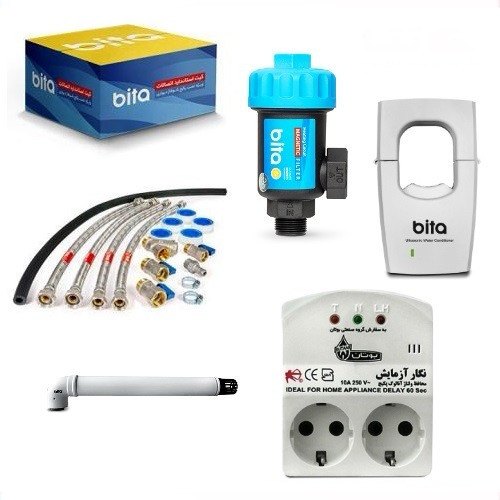 قیمت اتصالات جداگانه میباشد(هزینه پک اتصالات۳/۴۵۰/۰۰۰)