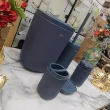 ست سرویس بهداشتی کنتراست روما سرمه ای مات